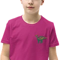 Triceratops Embroidered Youth T-Shirt