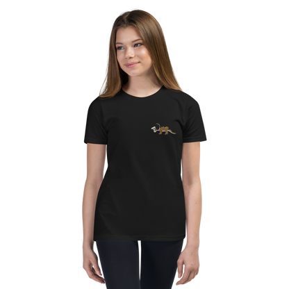 Triceratops Embroidered Youth T-Shirt