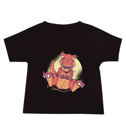 Gamer Dino Baby T-Shirt