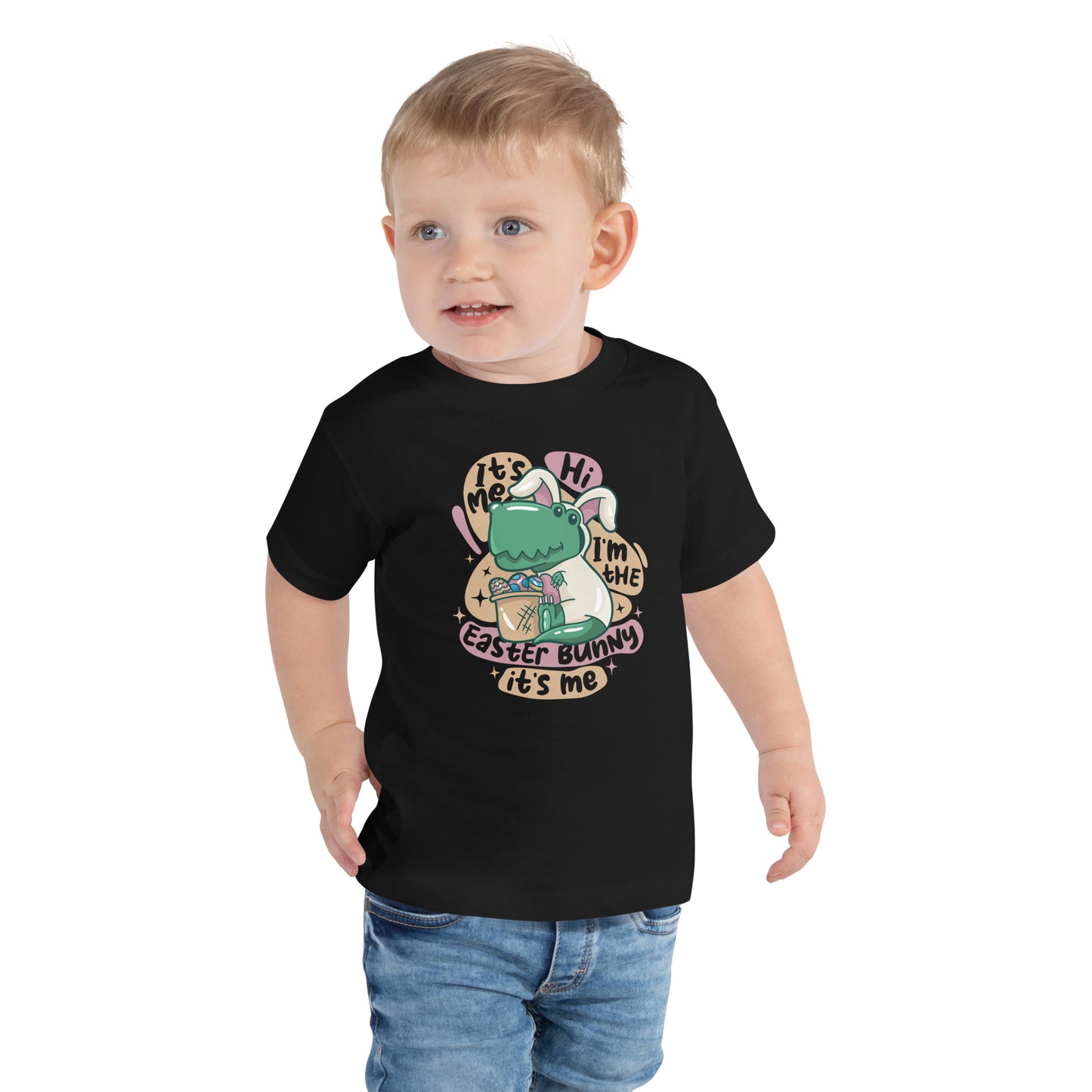 Dino Easter Bunny Toddler T-Shirt