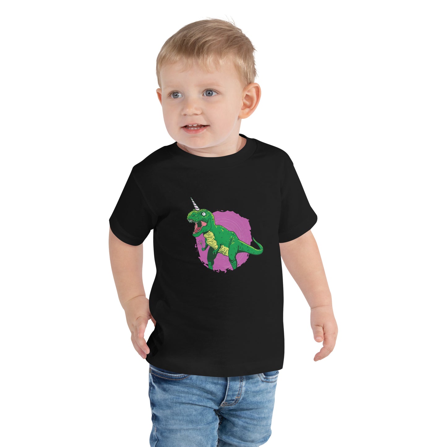 Unicorn Fairy T-Rex Toddler T-Shirt