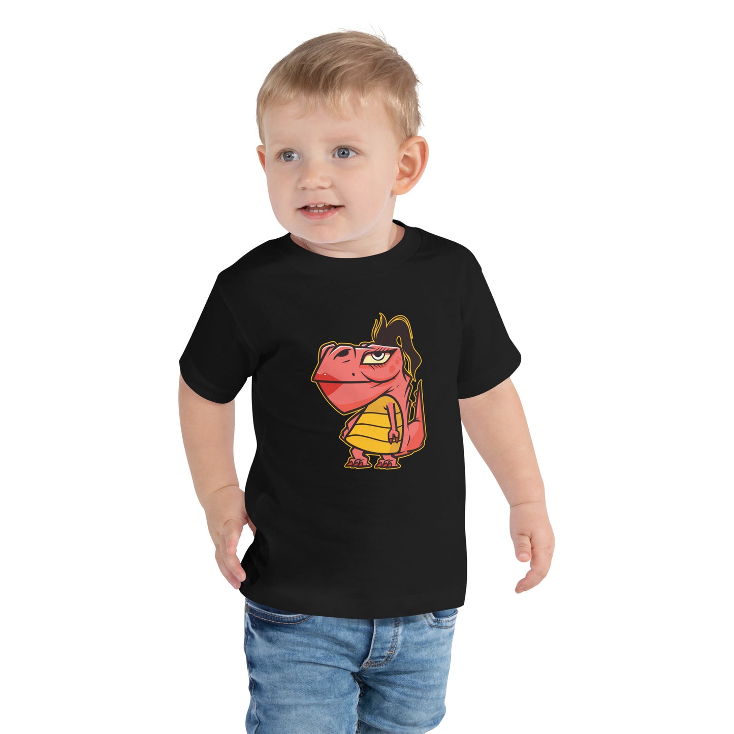 Lipstick T-Rex Toddler T-Shirt