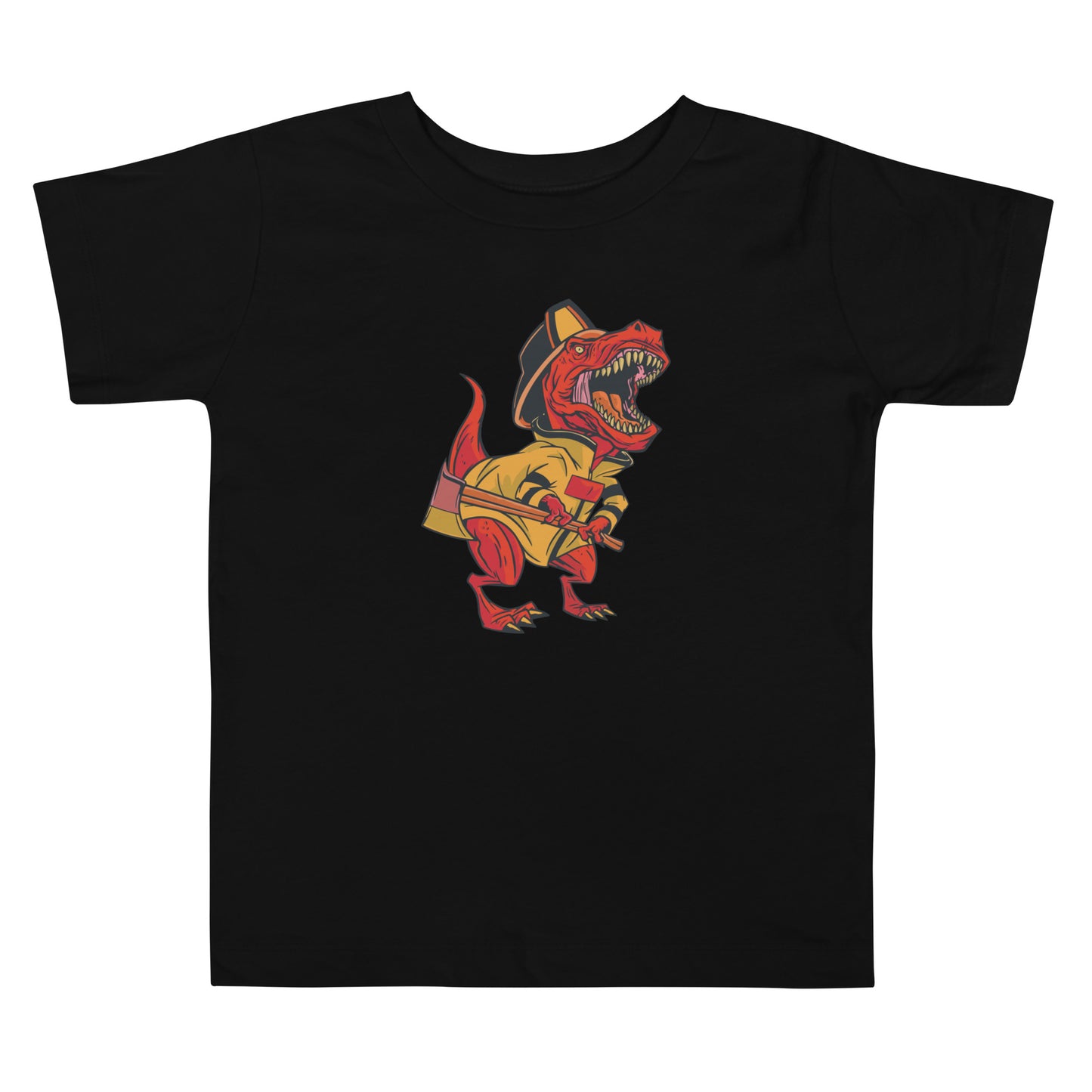 Firefighter with Axe Toddler T-Shirt