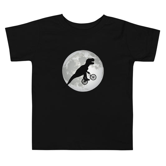 Flying on a bike Theropod Toddler T-Shirt