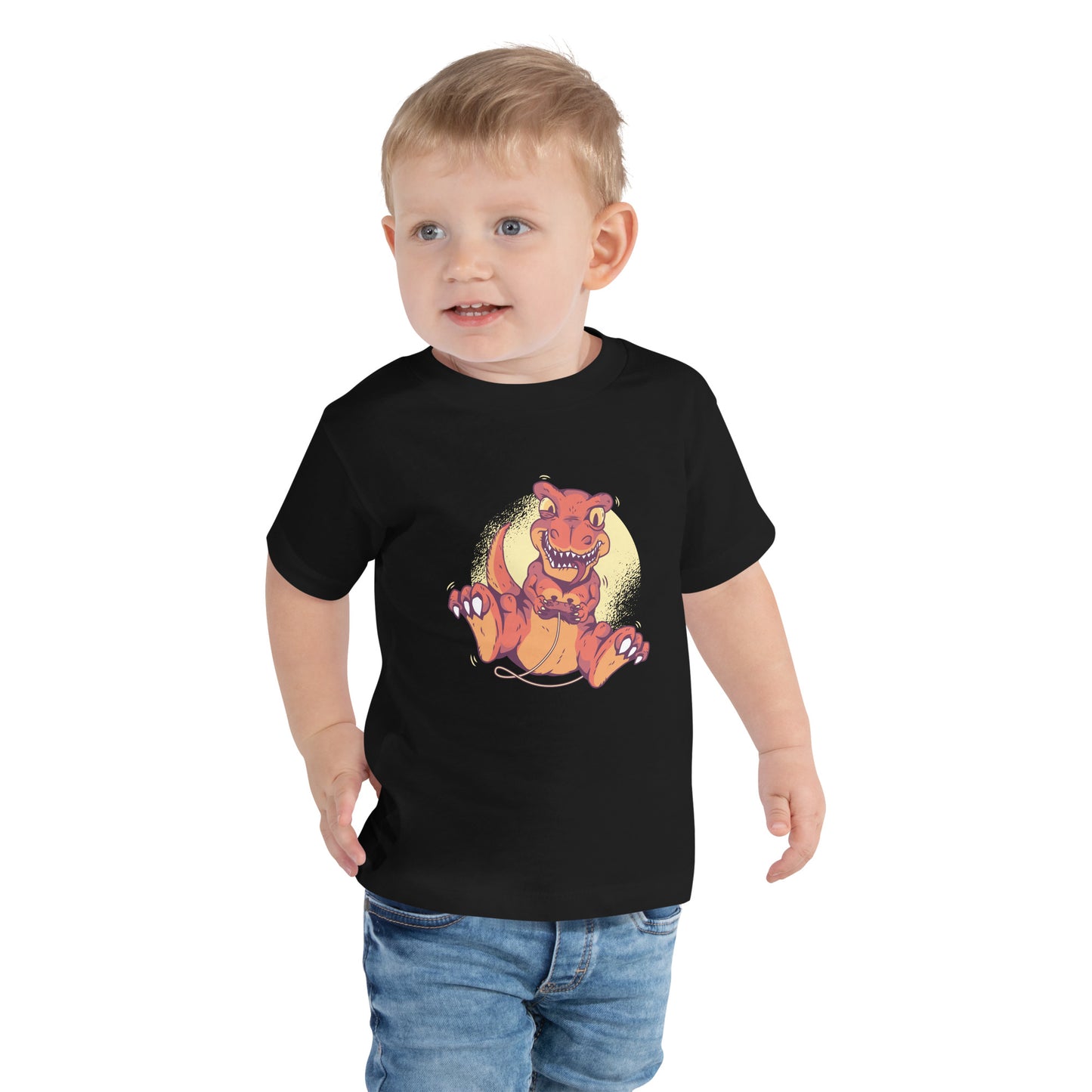 Gamer Dino Toddler T-Shirt