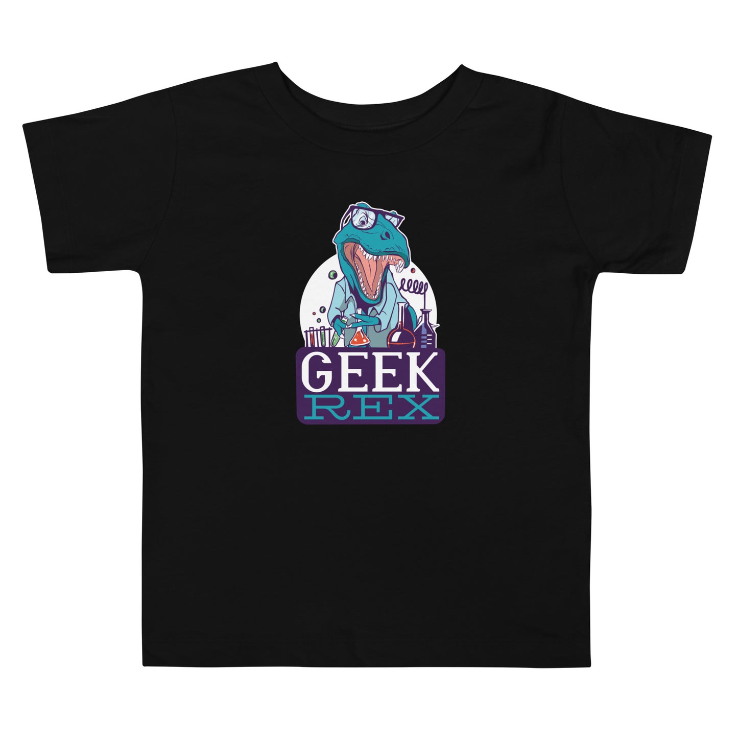 Geek Rex Toddler T-Shirt