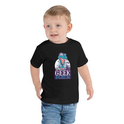 Geek Rex Toddler T-Shirt