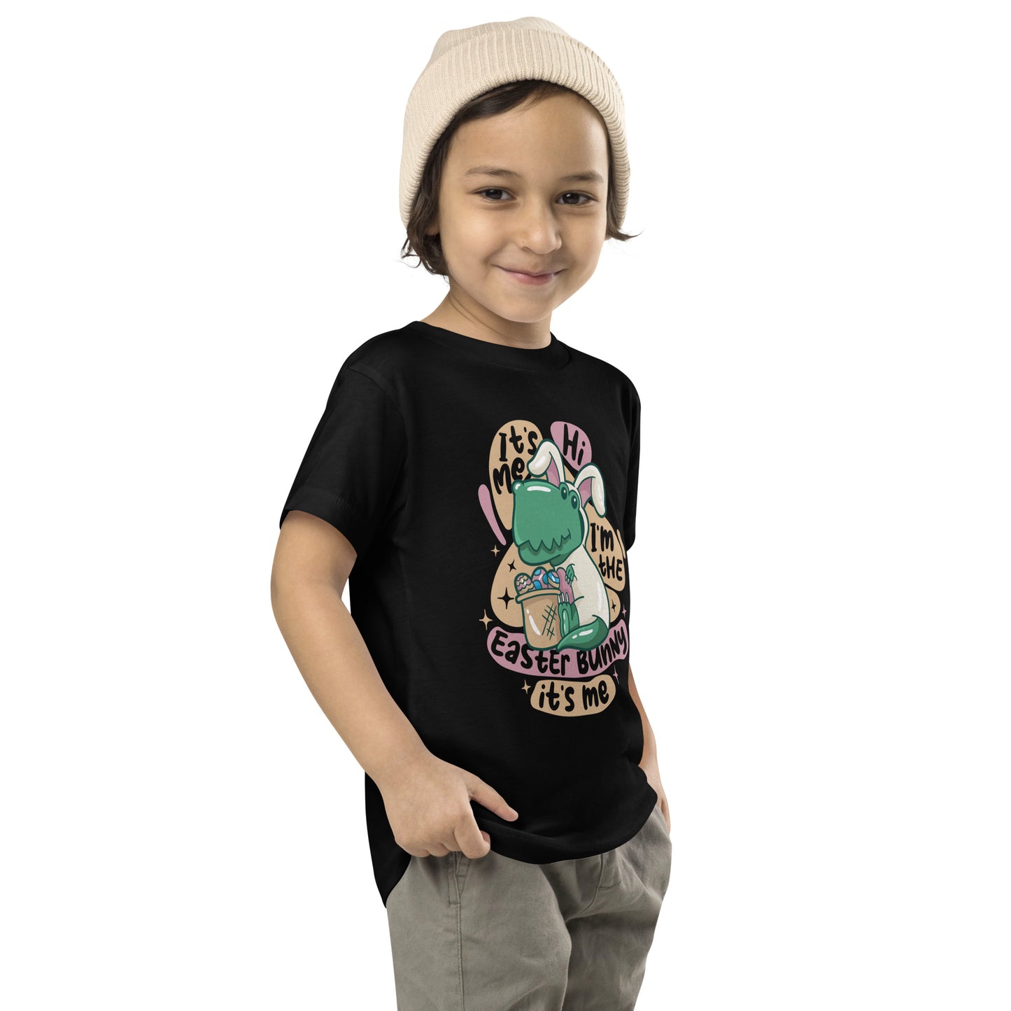 Dino Easter Bunny Toddler T-Shirt