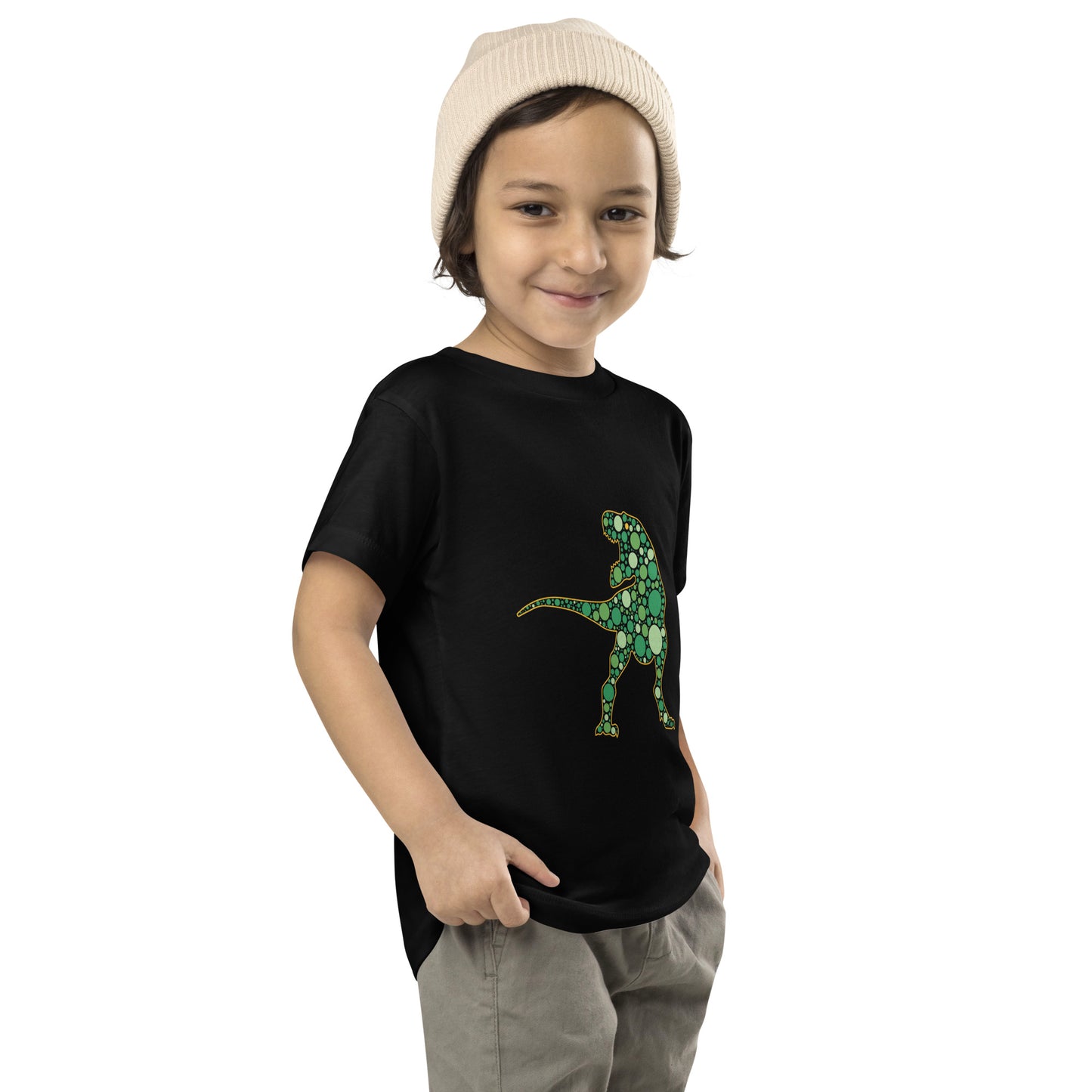 Green Dot Theropod Toddler T-Shirt