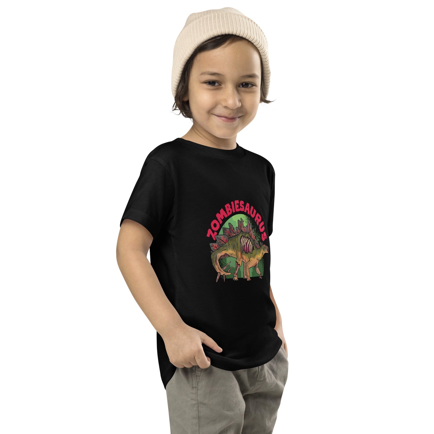 Zombiesaurus Stegosaurus Toddler T-Shirt