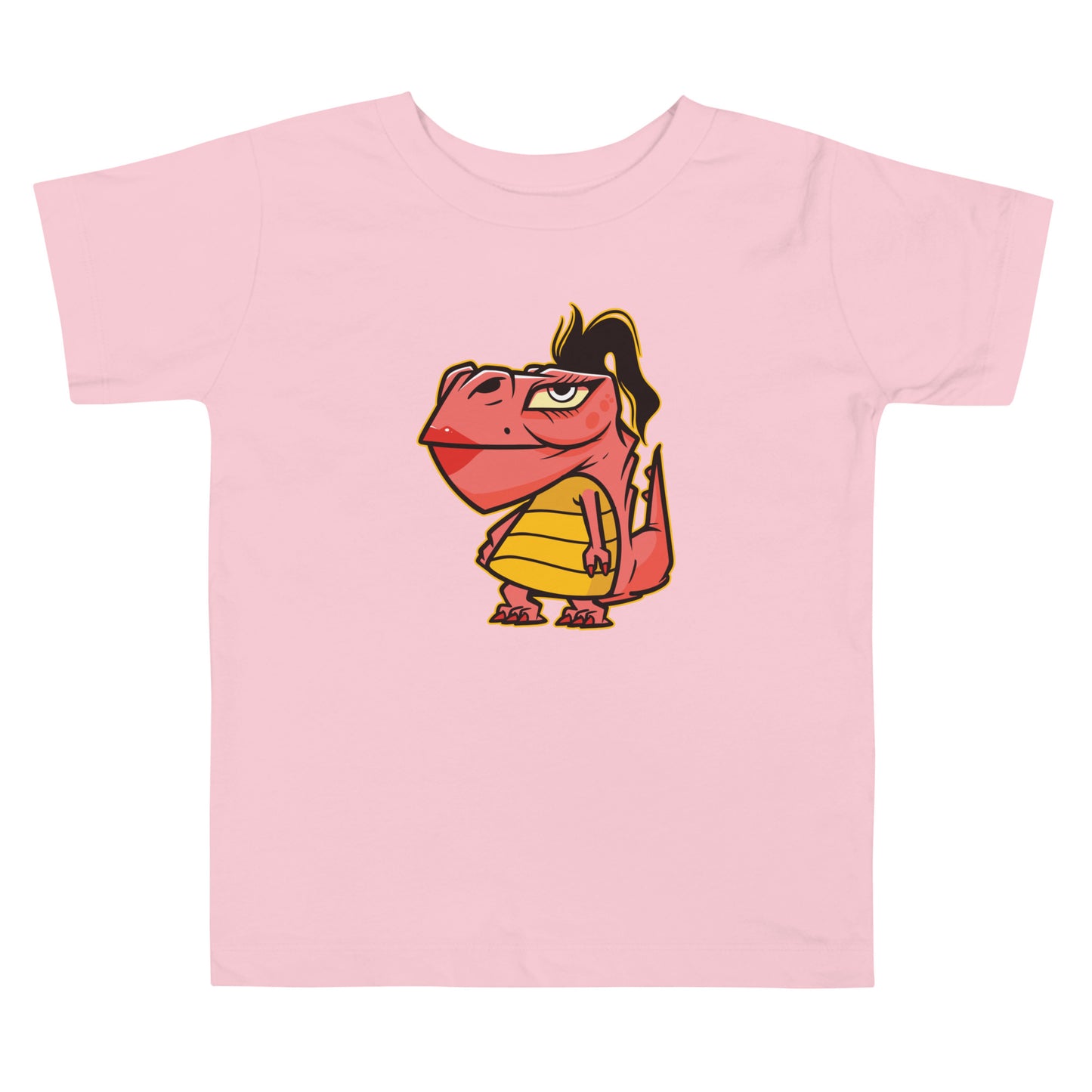 Lipstick T-Rex Toddler T-Shirt