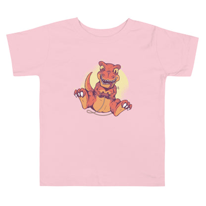 Gamer Dino Toddler T-Shirt