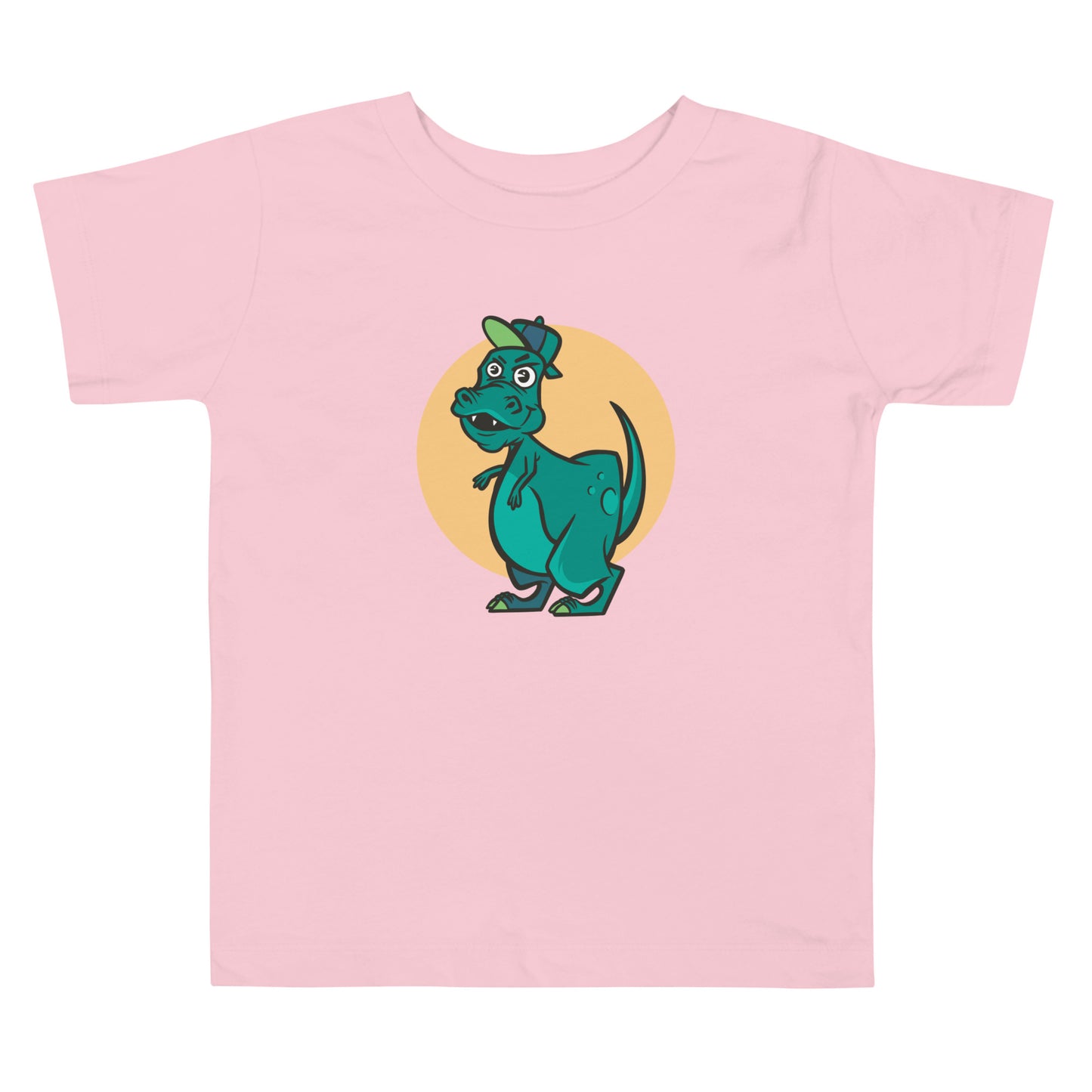 Green Cap Dino Toddler T-Shirt