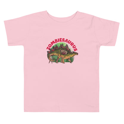 Zombiesaurus Stegosaurus Toddler T-Shirt