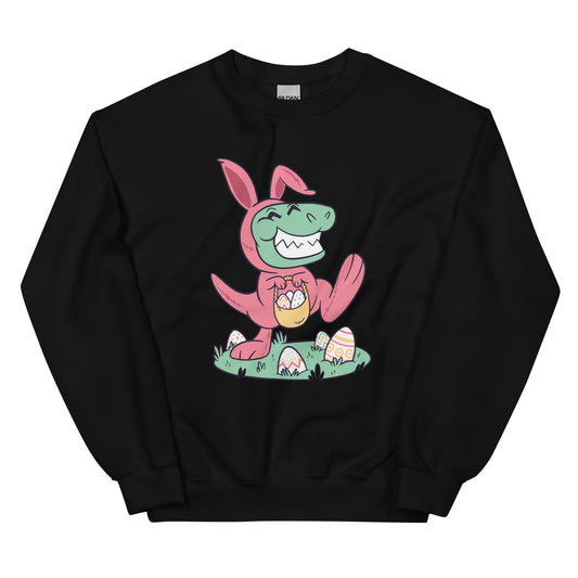 Smiling Easter Bunny Adult Sweatshirt