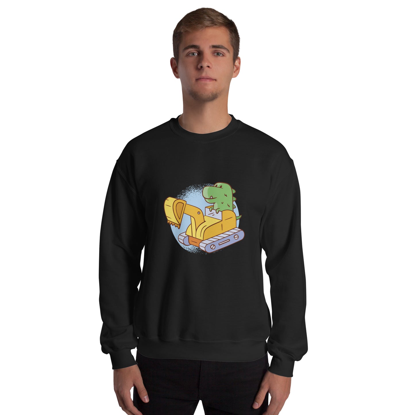 Excavator Adult Sweatshirt