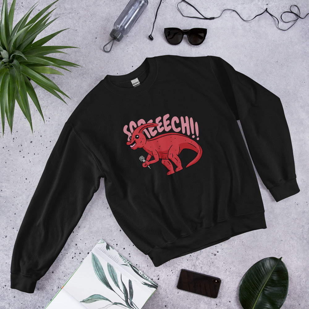 Singing Hadrosaur Adult Sweatshirt