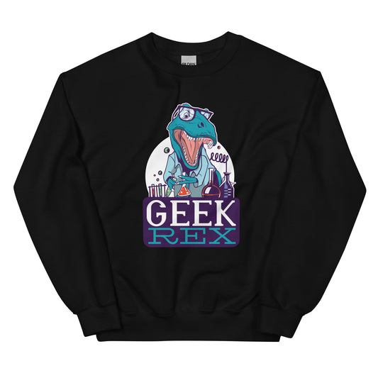 Geek Rex Adult Sweatshirt