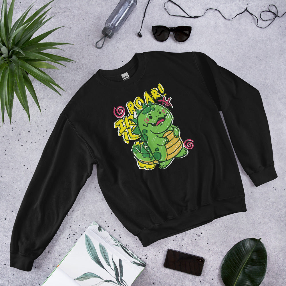 Dino Roar Adult Sweatshirt