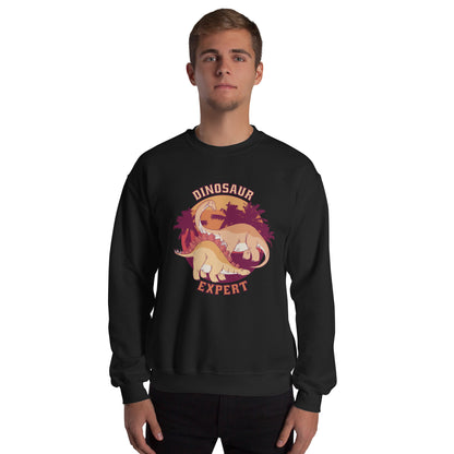 Dinosaur Expert Adult Sweatshirt