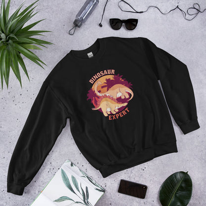 Dinosaur Expert Adult Sweatshirt