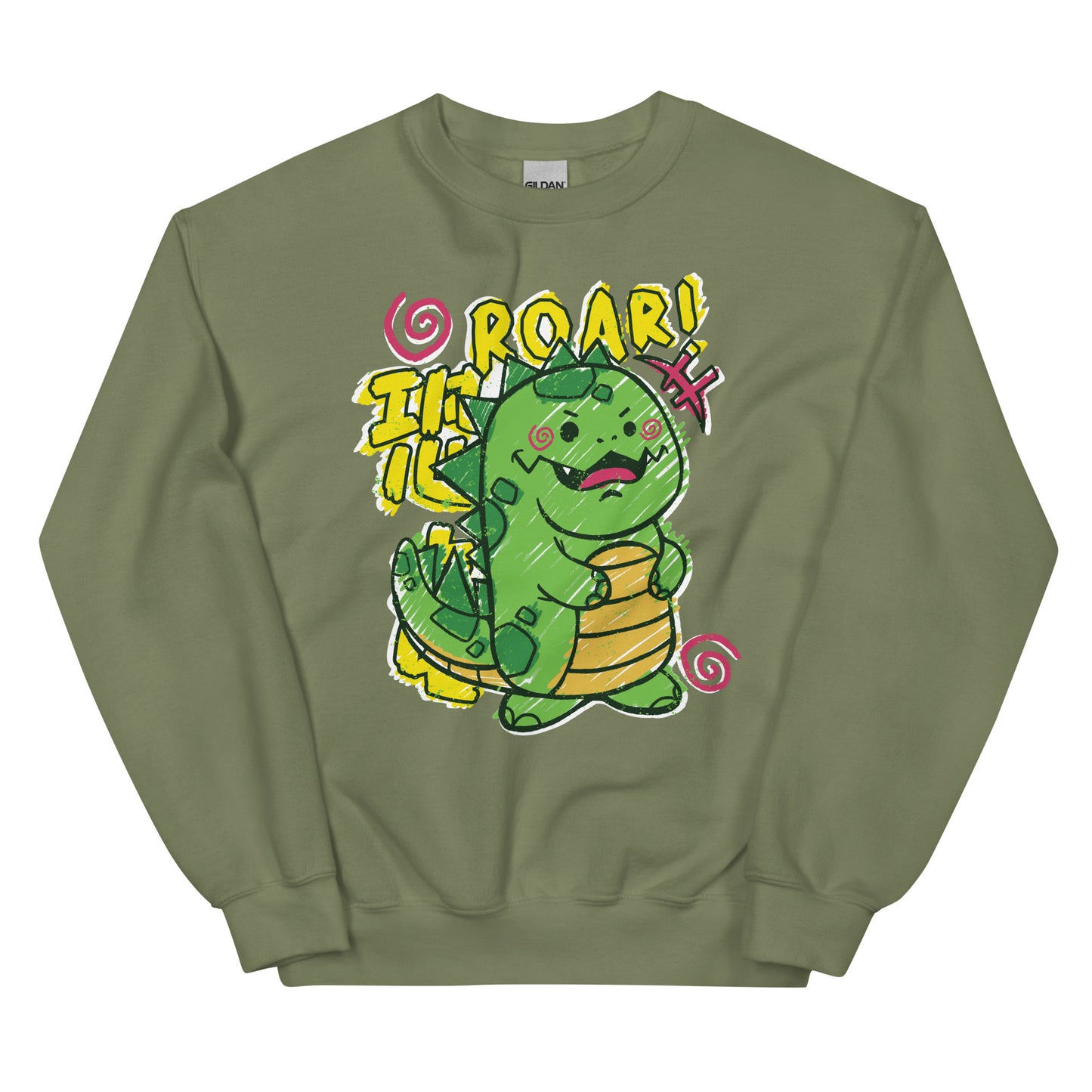 Dino Roar Adult Sweatshirt