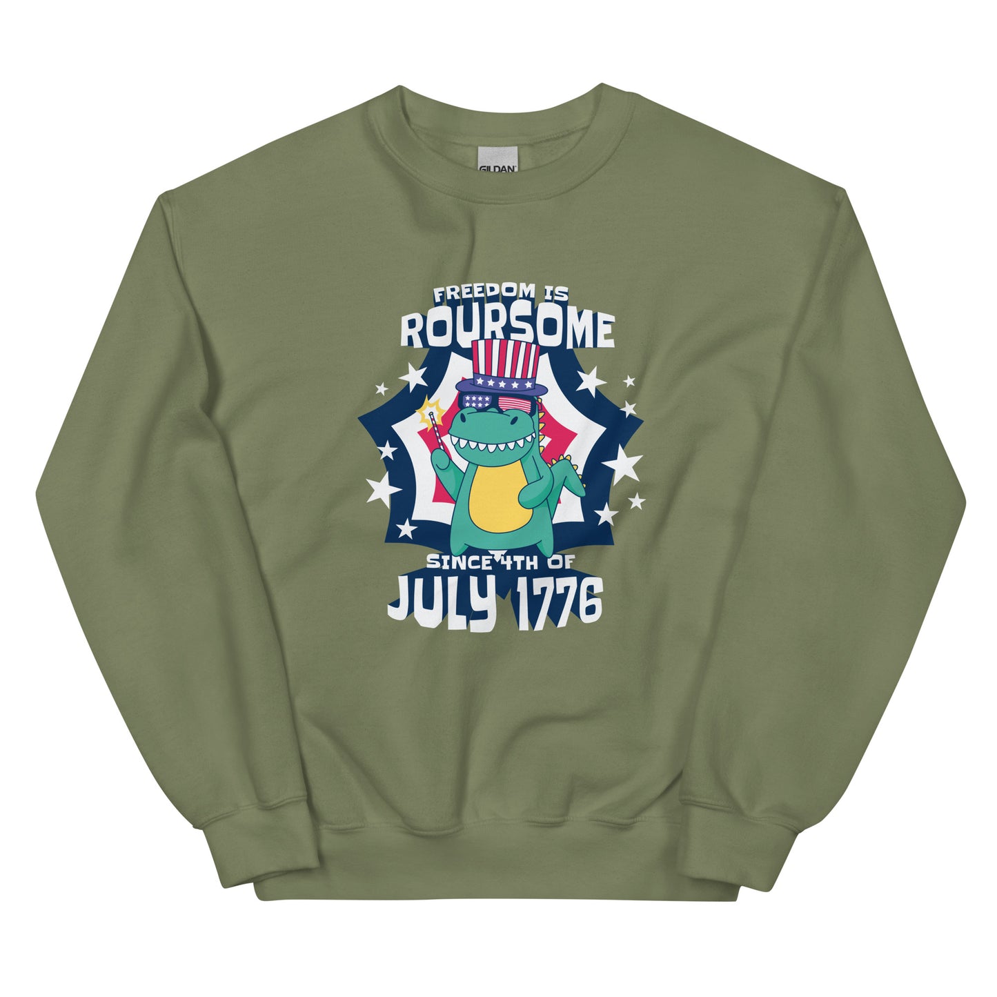 Freedom is Roursome Adult Sweatshirt