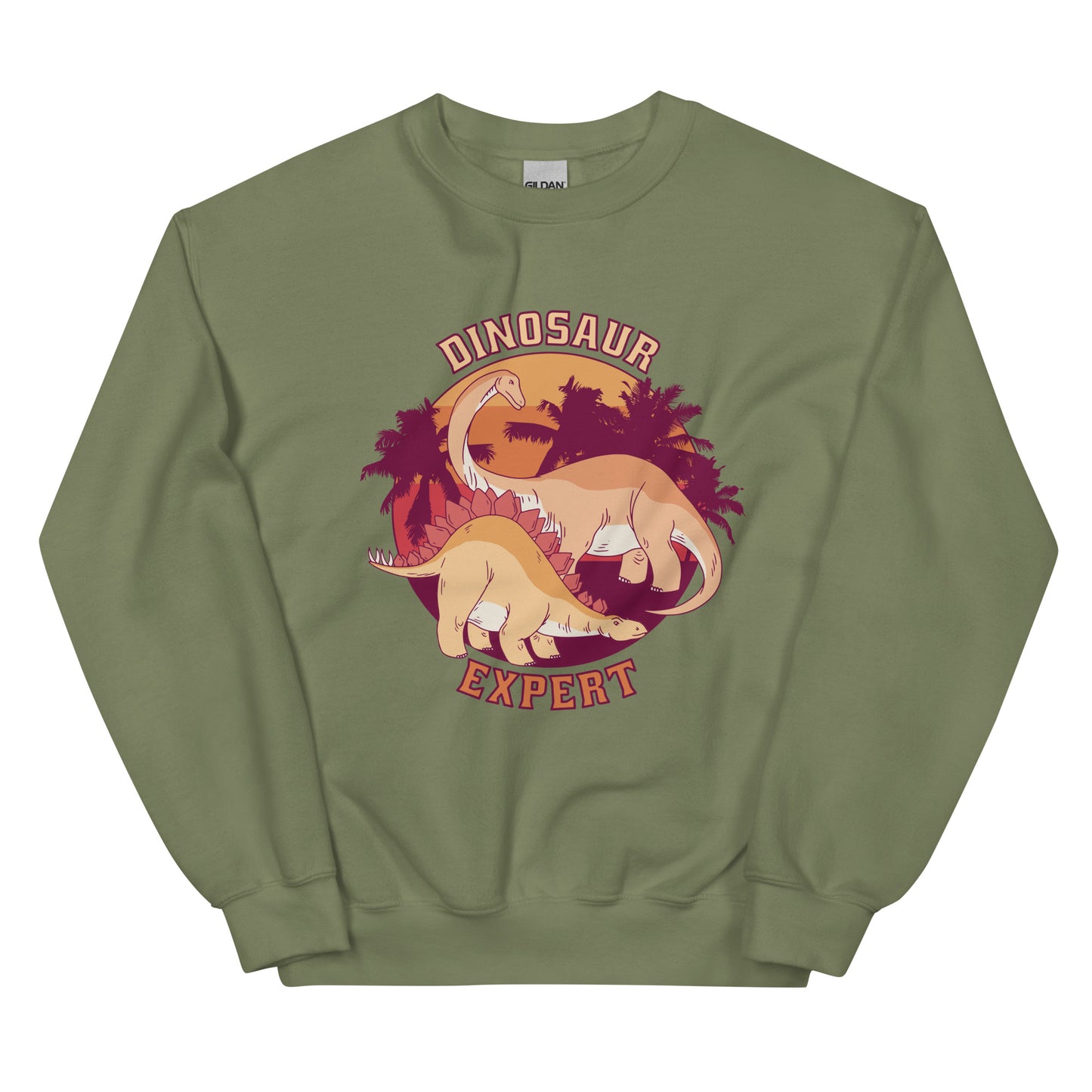 Dinosaur Expert Adult Sweatshirt