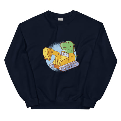 Excavator Adult Sweatshirt