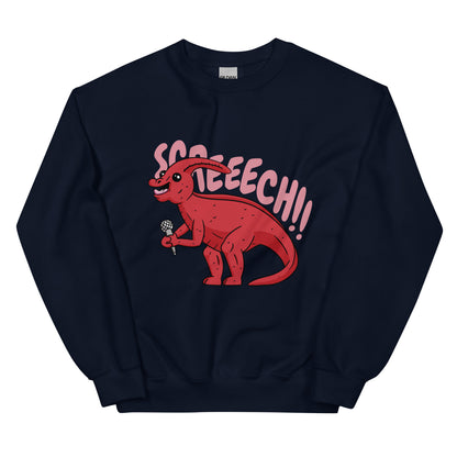 Singing Hadrosaur Adult Sweatshirt