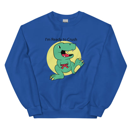 Dino Game Controller Adult Sweatshirt