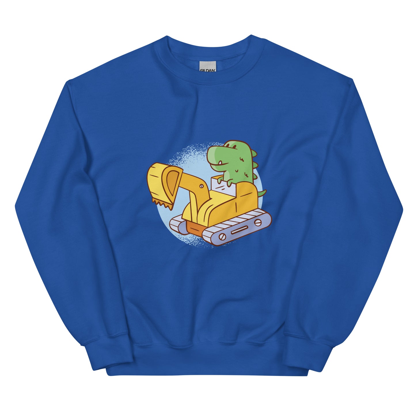 Excavator Adult Sweatshirt