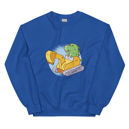 Excavator Adult Sweatshirt