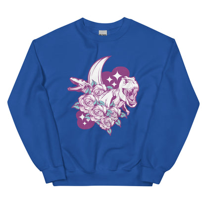 Flowering Theropods Adult Sweatshirt