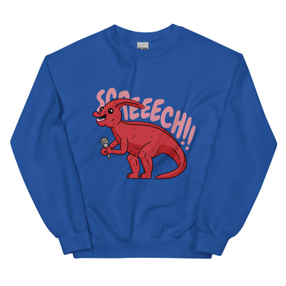 Singing Hadrosaur Adult Sweatshirt