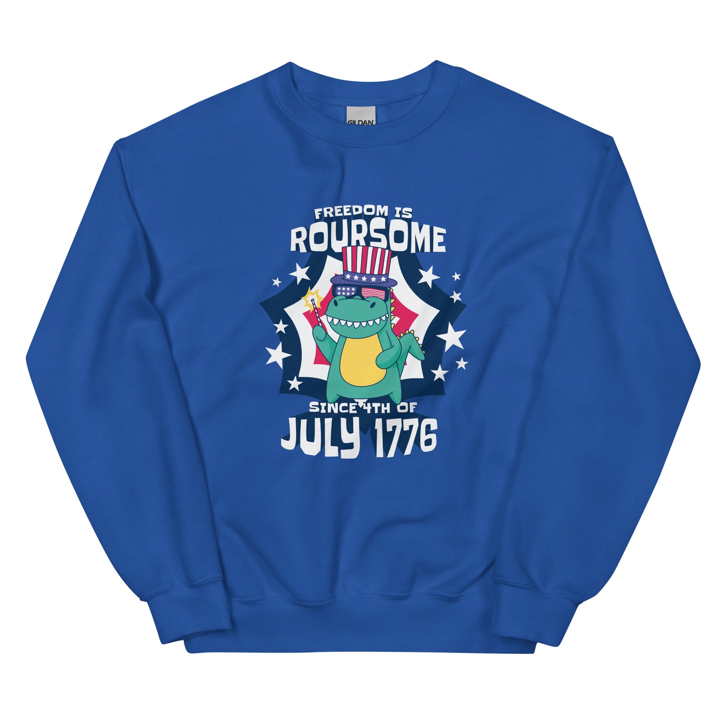 Freedom is Roursome Adult Sweatshirt