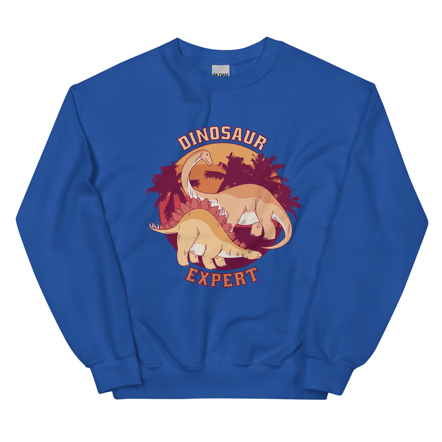 Dinosaur Expert Adult Sweatshirt