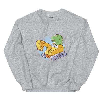 Excavator Adult Sweatshirt