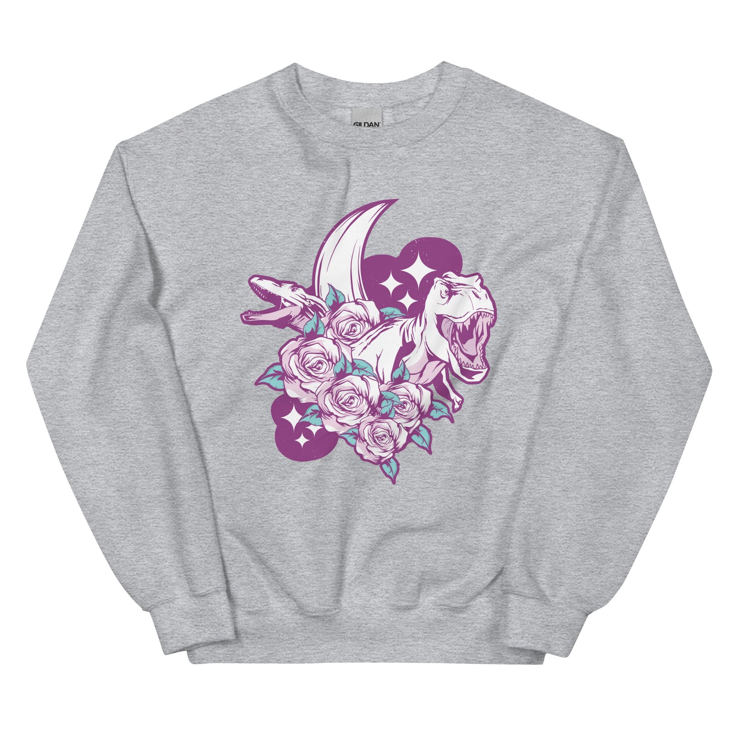 Flowering Theropods Adult Sweatshirt