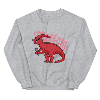 Singing Hadrosaur Adult Sweatshirt