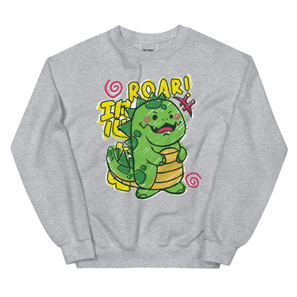 Dino Roar Adult Sweatshirt