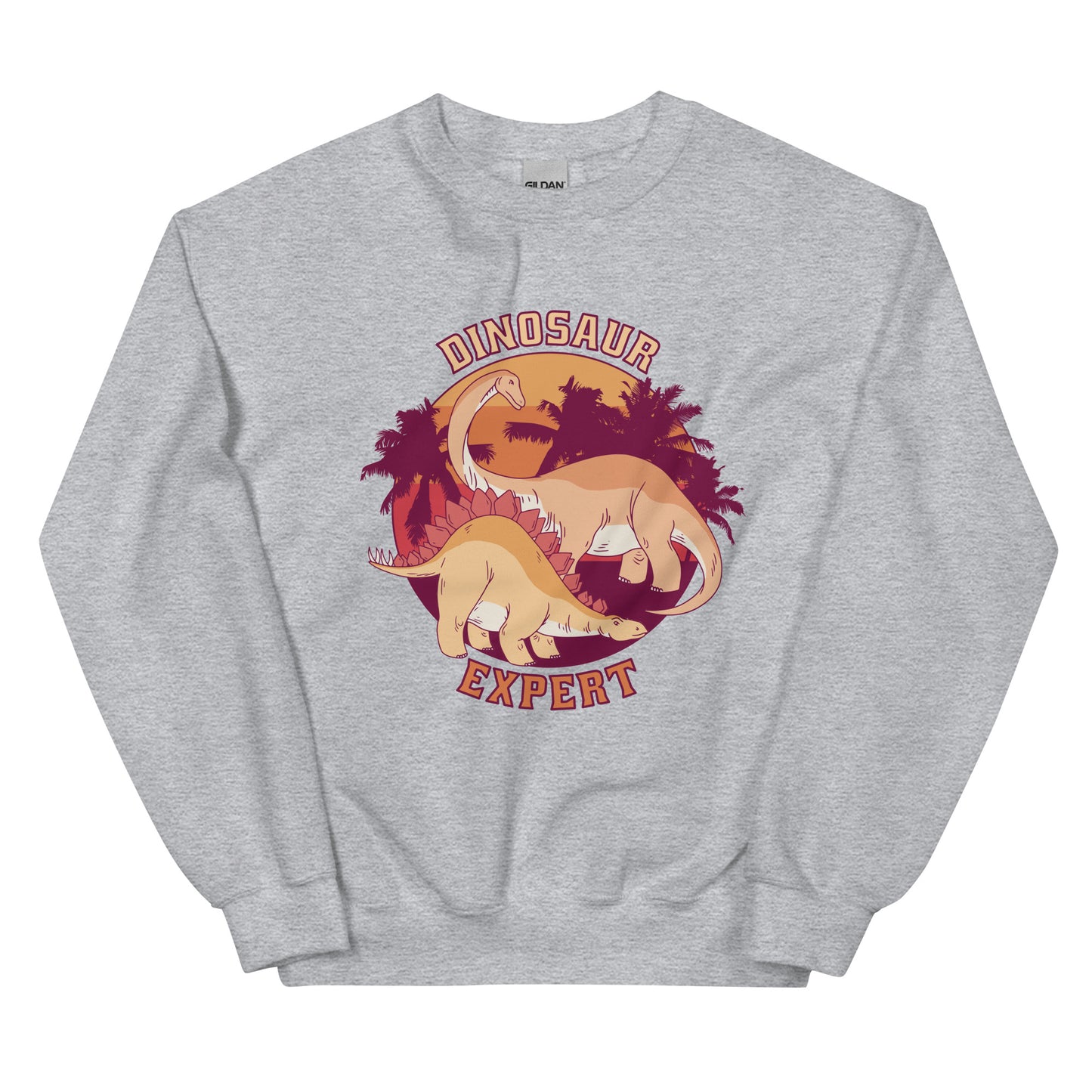 Dinosaur Expert Adult Sweatshirt