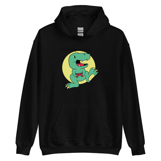 Dino Game Controller Adult Hoodie