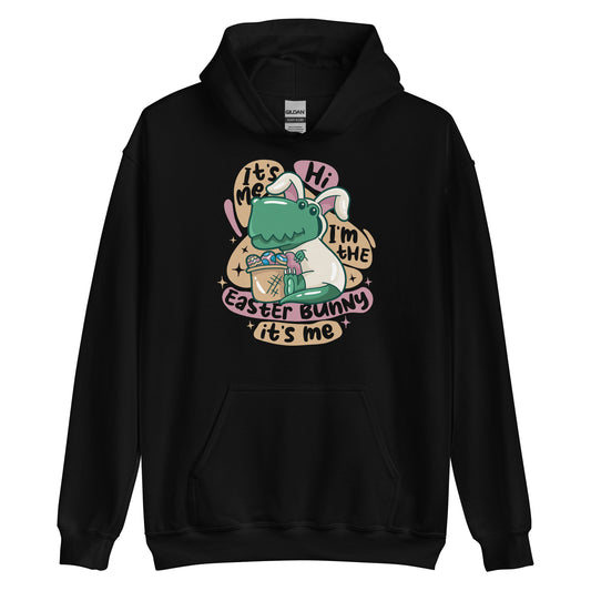 Dino Easter Bunny Adult Hoodie