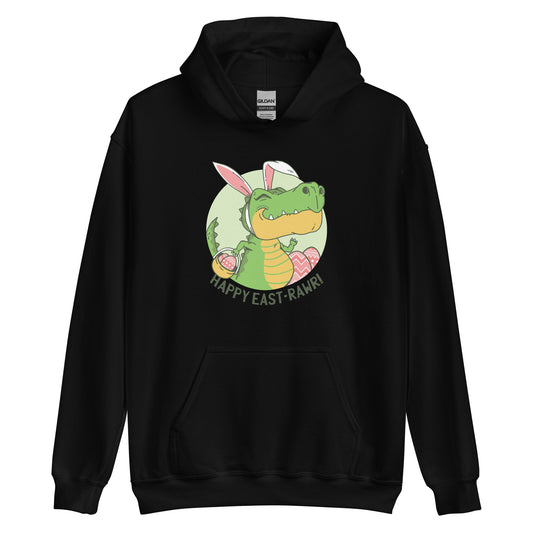 Happy East-Rawr Adult Hoodie