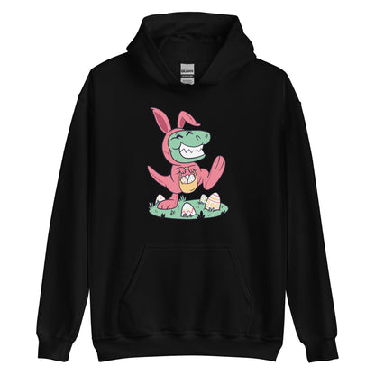 Smiling Easter Bunny Adult Hoodie