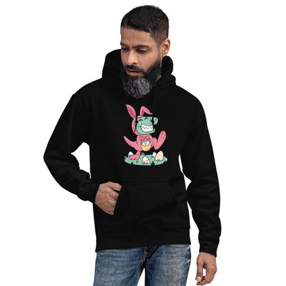 Smiling Easter Bunny Adult Hoodie