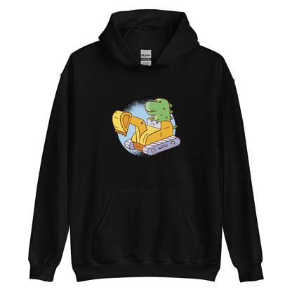 Excavator Adult Hoodie