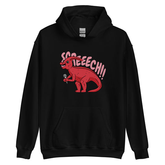 Singing Hadrosaur Adult Hoodie