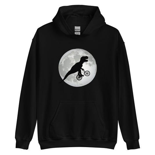 Flying on a bike Theropod Adult Hoodie